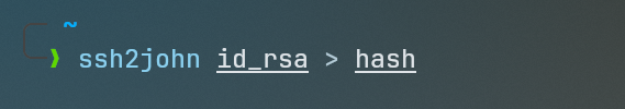 Patching hex conversion in ssh2john