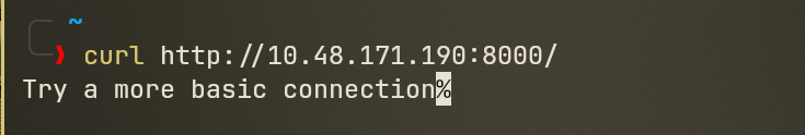 Curl Response