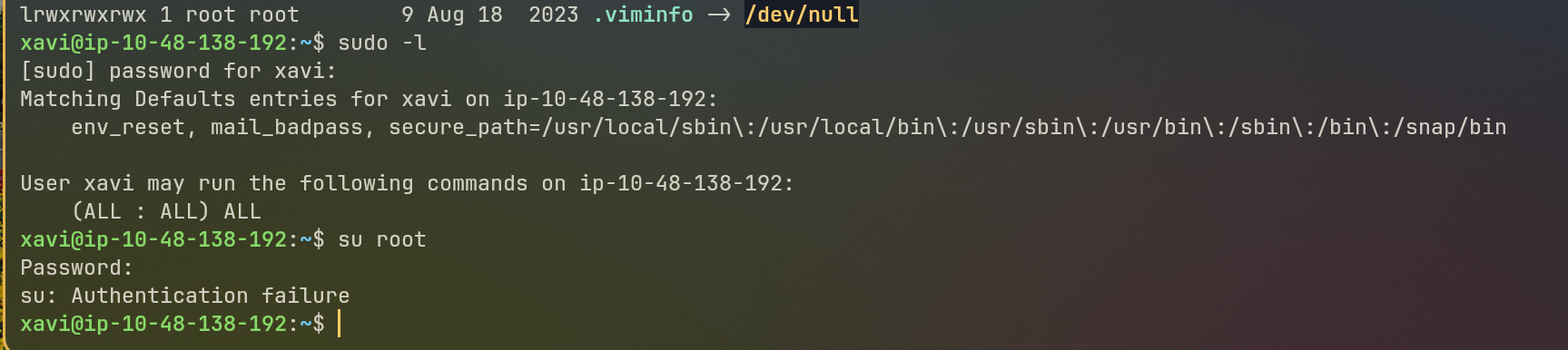 Sudo Sudo -i Root Flag